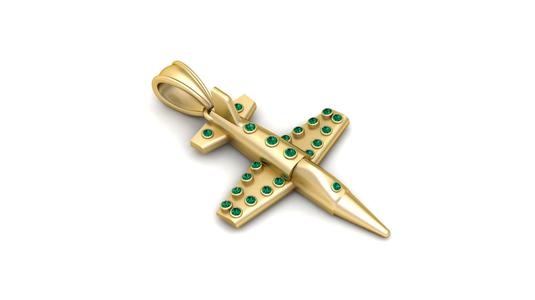 Airplane Pendant 3D Printable Model