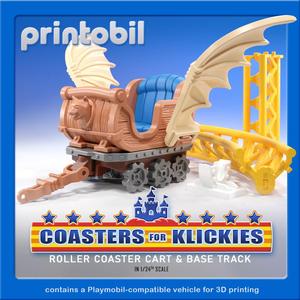 PRINTOBIL - MEDIEVAL COASTER STARTER PACK - PLAYMOBIL COMPATIBLE DESIGNS FOR CUSTOMIZERS