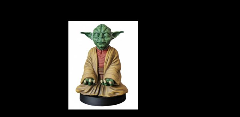 Yoda 3d porta joypad porta telefono mobile phone