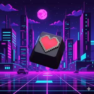 The Legend of Zelda: Pixel Hearts Keycap