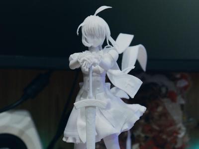 Saber from the Honkai: Star Rail Fate collaboration
