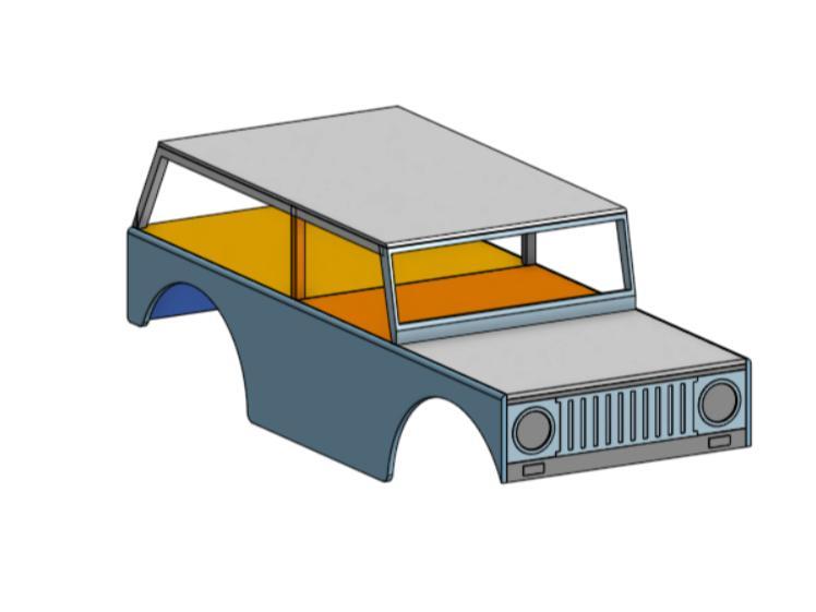 Scx24 custom buggy- scout ii and scout 800