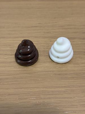 20mm Knob Poop Style