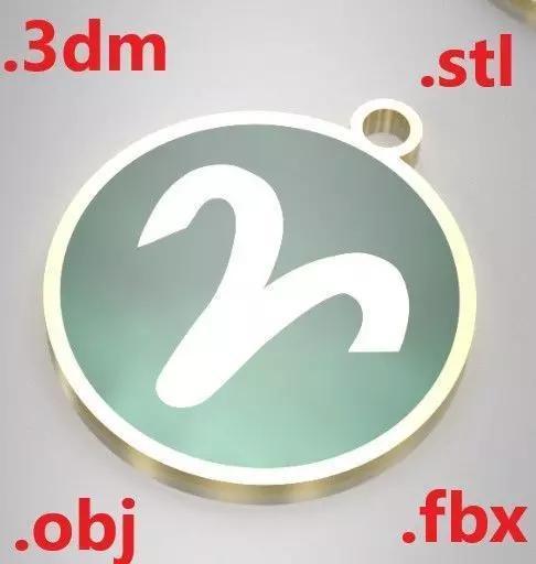 Model 3   Aries Necklace Horoscope Necklace Zodiac Sign Enamel
