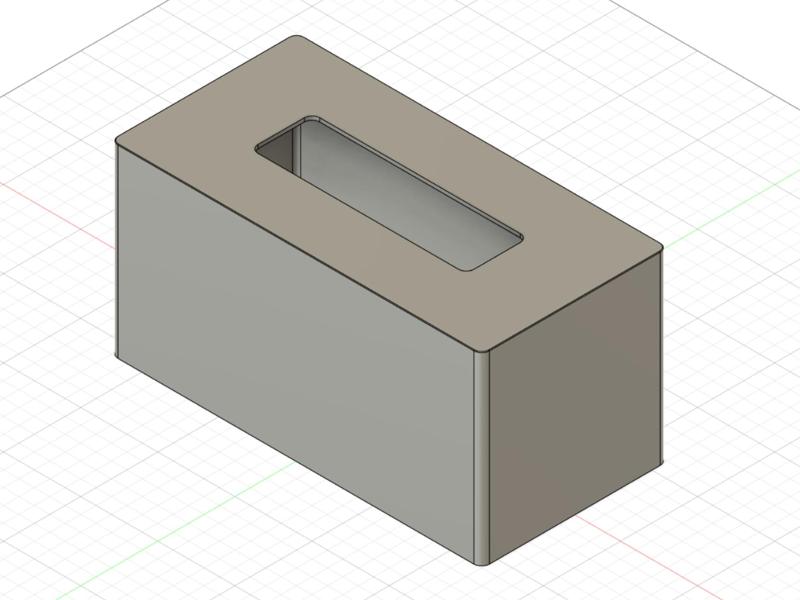 Smooth Tissue Box 236x116mm (original)