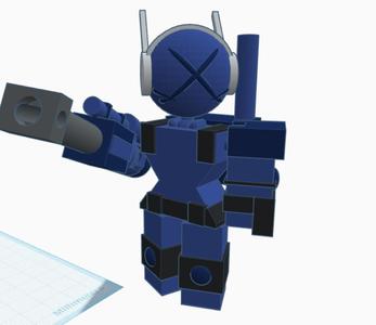Articulated SniperDroid (Roblox Die of Death/Forsaken OC)