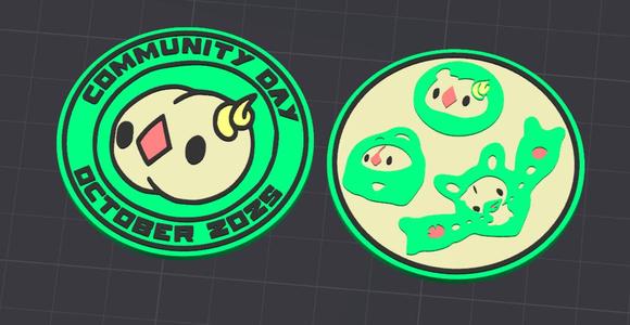 Pokemon Go Community Day #109 coin - Solosis