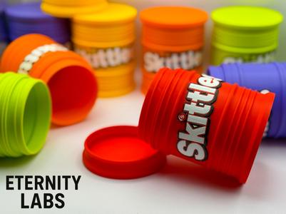 The Skittles Barrel - Screw Top Container