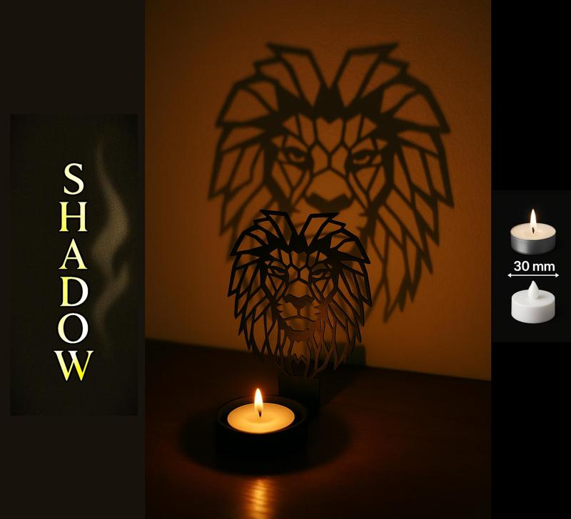 Shadow Art - Lion