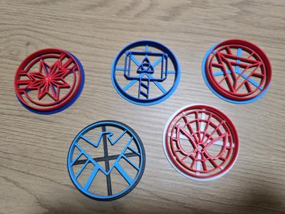 Marvel Heroes Cookie Cutters 1