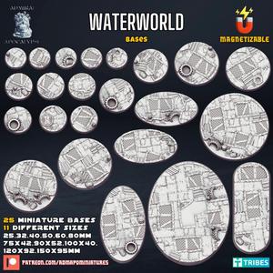 Water World Bases (Pre-supported)