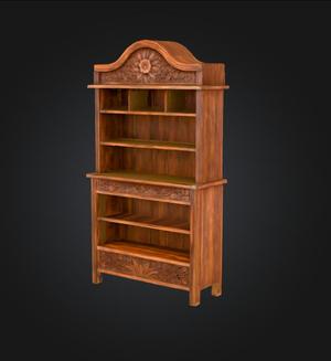 Wooden Book Shelf