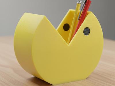 NO AMS - PAC-MAN Penholder Storage Home Decoration
