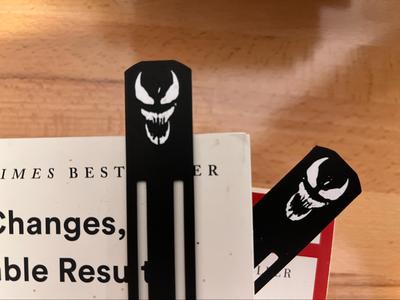 Venom Bookmark Archnemesis Evil Spiderman Marvel