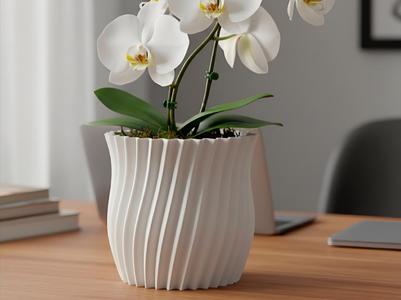 Minimal orchid Vase