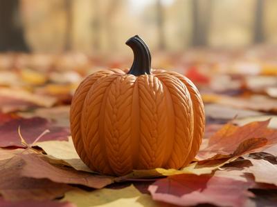 Knitted Pumpkin – Cozy Fall Décor
