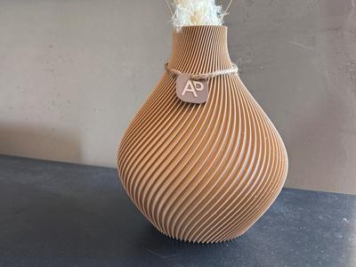 TwistSpiral Vase