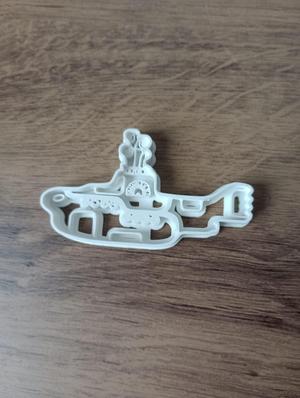 Cookie Cutter Yeelow Submarine The Beatles Inspired