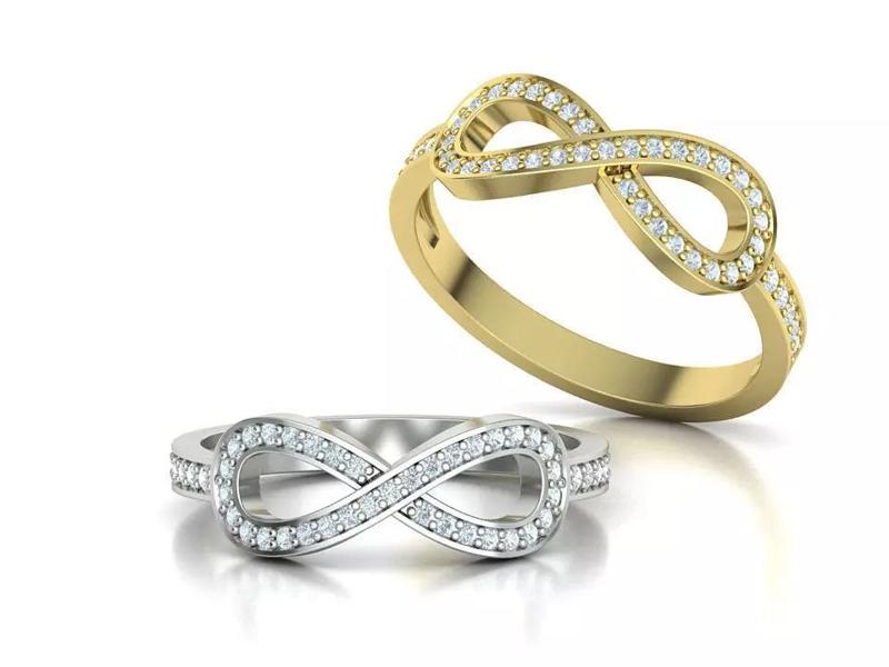 Infinity Ring Forever Love Ring Endless Ring 3dmodel