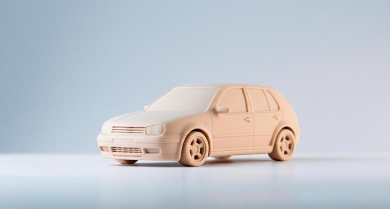 Volkswagen Golf IV 4 3D Car Model
