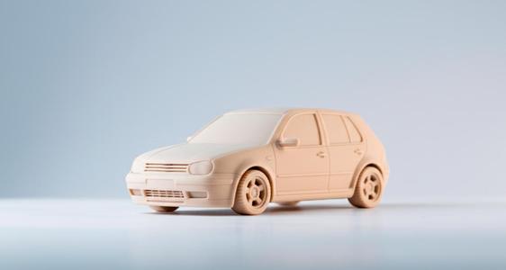 Volkswagen Golf IV 4 3D Car Model
