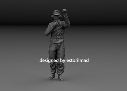 WW2 GERMAN TANK DRIVER V7