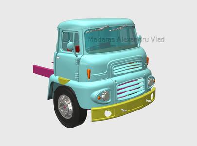 1/14 Leyland Super Comet cabin