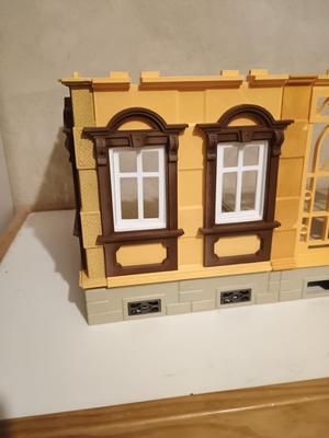 Playmobil Rose serie 5300 and 5301 dollhouse,puppenhaus, casa de muñecas compatible: double wall with window,doble pared con ventana,Doppelwand mit Fenster