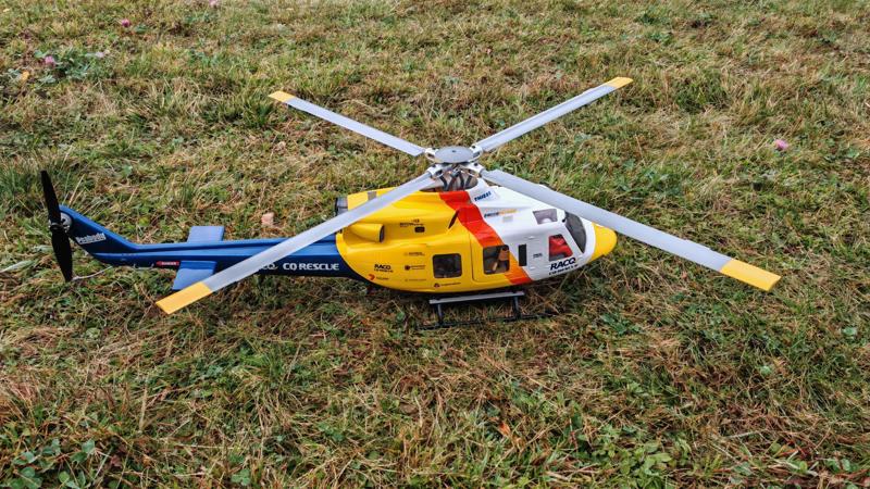 Cockpit Bell 412 from Flywing