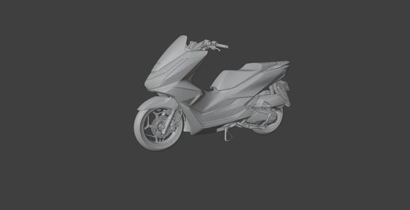 1:64 Pcx 150 Scooter motorcycle For diorama