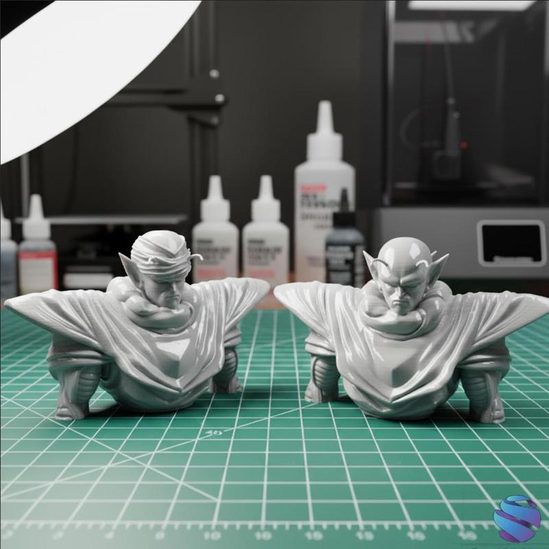 Junior Namekian Busts – With & Without Turban | 3D STL Model