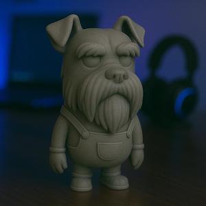 Giant Schnauzer Minion STL