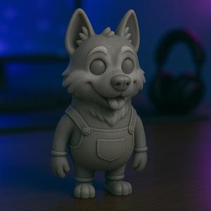 Siberian Husky Minion STL