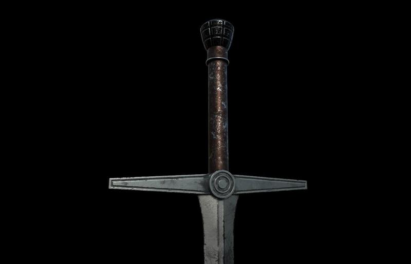Gor The God Butcher Necro Sword 3d digital file