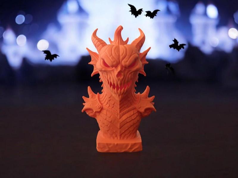 Jack-o’-Dragon Bust