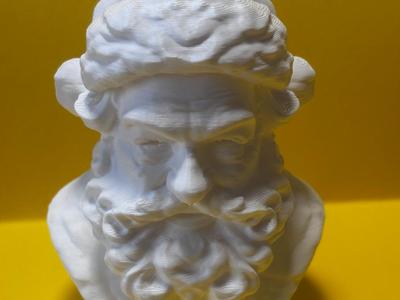 Christmas Santa Claus bust