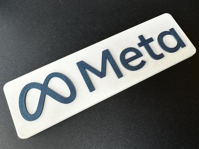 Meta logo NO AMS