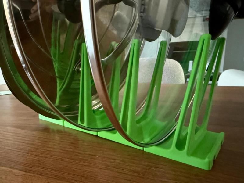 Modular pot lid/plate rack