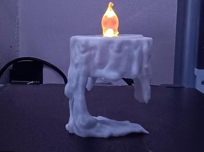 Dripping Wax LED Candle