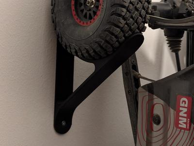 Wall mount for large RC cars