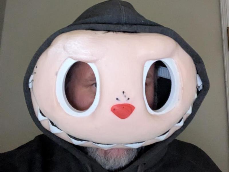 Full sized Halloween Lafufu Mask (People Sized )