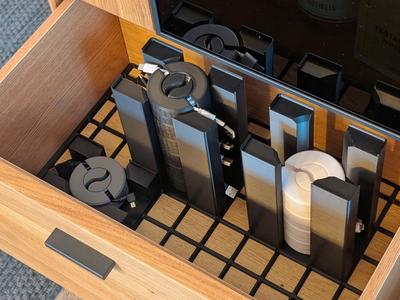 Cabel Winder gridfinity organizer different sizes 