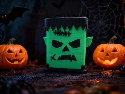Frankenstein Halloween Pen Holder Storage Box