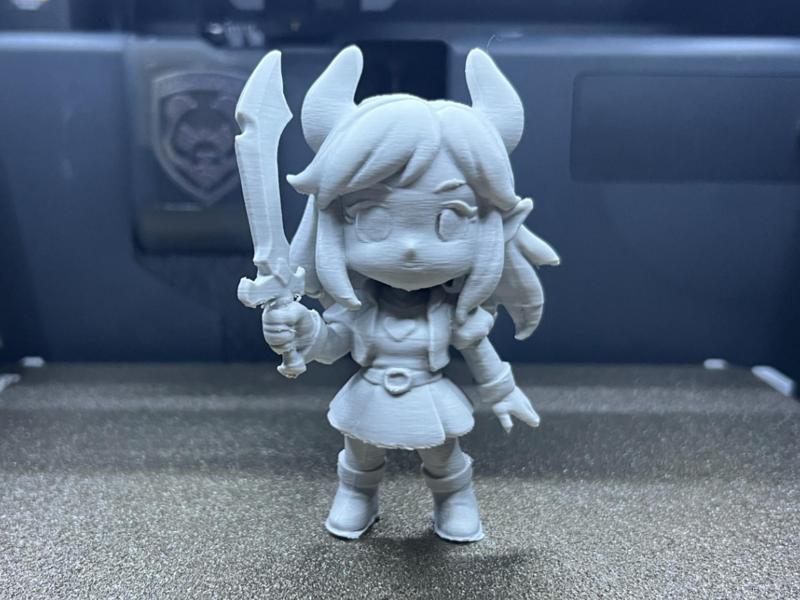 Rumi K-Pop Demon Hunters Chibi Miniature Figurine