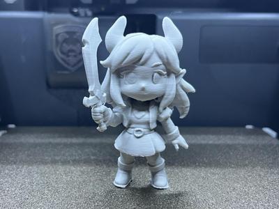 Rumi K-Pop Demon Hunters Chibi Miniature Figurine