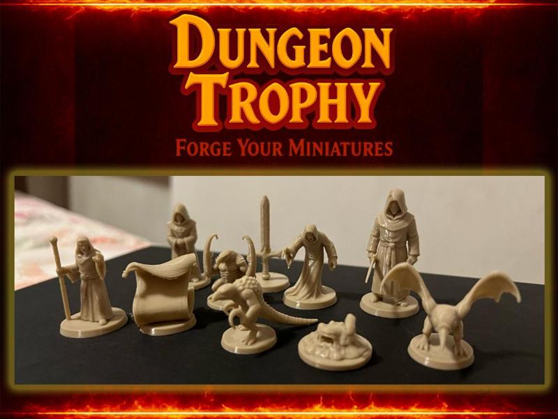 Dungeon Trophy – Monsters Miniatures Pack Vol. 4