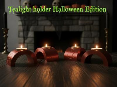 Tealight holder Halloween edition (No supports)