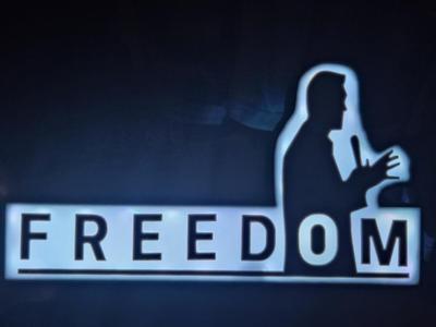 FREEDOM LIGHT TRIBUTE TO CHARLIE KIRK