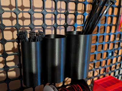 OpenGrid Zip Tie/Cylindrical Storage Bins