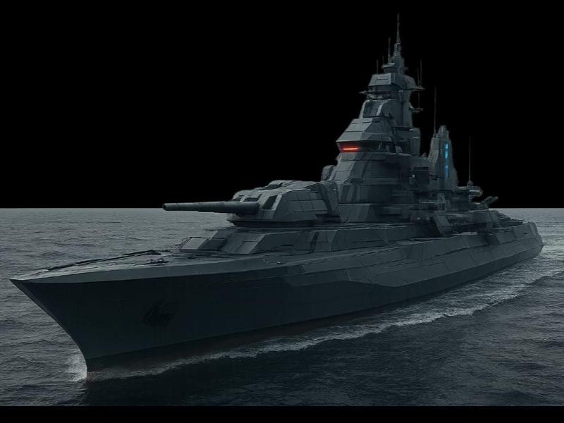 USS Enterprise – Futuristic Battleship